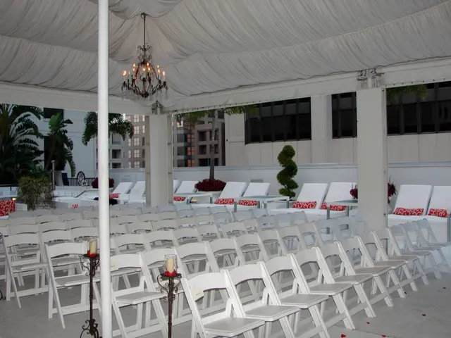 Thousands of dancers gather at Munich's Chinese Tower during Kocherlball 2025 event