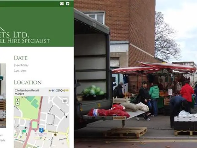 Vendor fair in the Swiss neighborhood