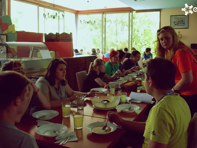 Dining room transforms following the rainfall event