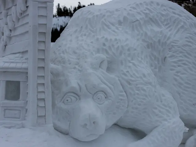 World's Tallest Snowwoman Erection Remains in Olympia