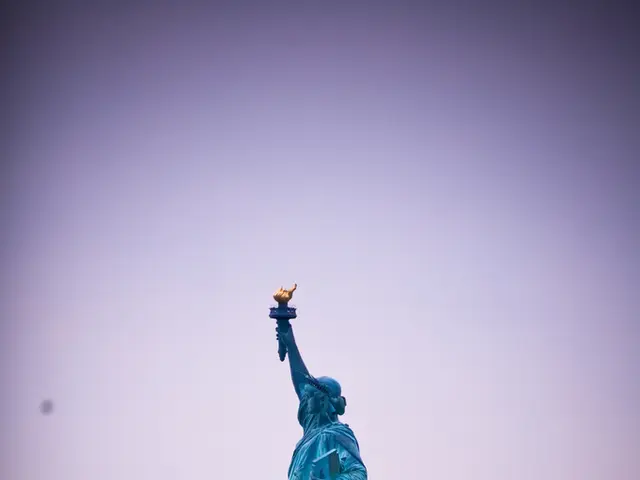 America's inaugural electric lighthouse, the Statue of Liberty, once led ships safely to shore...